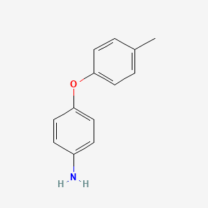 molecular formula C13H13NO B1329656 4-(p-Tolyloxy)aniline CAS No. 41295-20-9