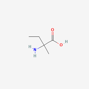 molecular formula C5H11NO2 B1329659 Isovaline CAS No. 465-58-7