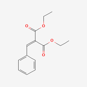 molecular formula C14H16O4 B1329660 Diethyl benzylidenemalonate CAS No. 5292-53-5