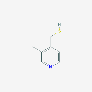 molecular formula C7H9NS B13296628 (3-Methylpyridin-4-yl)methanethiol 