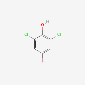 molecular formula C6H3Cl2FO B1329666 2,6-Dichloro-4-fluorophenol CAS No. 392-71-2
