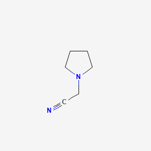 molecular formula C6H10N2 B1329669 1-Pyrrolidineacetonitrile CAS No. 29134-29-0