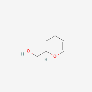 molecular formula C6H10O2 B1329672 3,4-Dihydro-2H-pyran-2-methanol CAS No. 3749-36-8