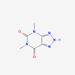 molecular formula C6H7N5O2 B1329675 1,3-Dimethyl-8-azaxanthin CAS No. 2278-15-1