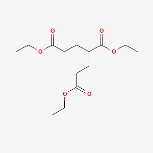 molecular formula C14H24O6 B1329679 Triethyl pentane-1,3,5-tricarboxylate CAS No. 63579-89-5