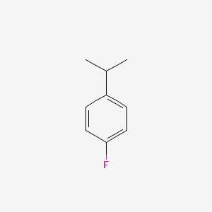 molecular formula C9H11F B1329681 1-氟-4-异丙基苯 CAS No. 403-39-4