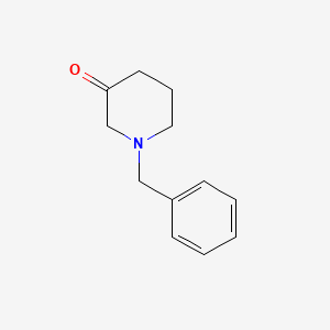 molecular formula C12H15NO B1329684 1-苄基哌啶-3-酮 CAS No. 40114-49-6