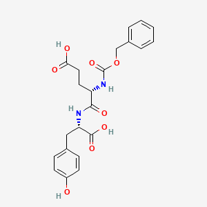 molecular formula C22H24N2O8 B1329689 Z-Glu-Tyr CAS No. 988-75-0