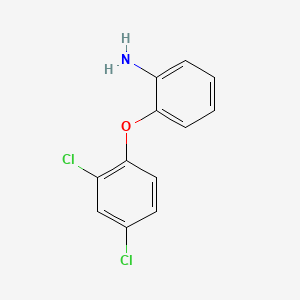 molecular formula C12H9Cl2NO B1329690 2-(2,4-Dichlorophenoxy)aniline CAS No. 26306-64-9