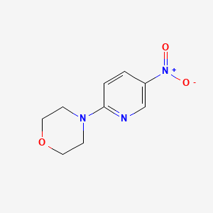 molecular formula C9H11N3O3 B1329691 4-(5-Nitropyridin-2-yl)morpholine CAS No. 26820-62-2
