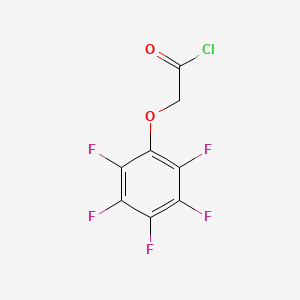 (Pentafluorophenoxy)acetyl chloride
