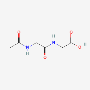 molecular formula C6H10N2O4 B1329701 N-Acetylglycylglycine CAS No. 5687-48-9