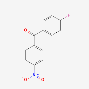 molecular formula C13H8FNO3 B1329704 4-Fluoro-4'-nitrobenzophenone CAS No. 2195-47-3