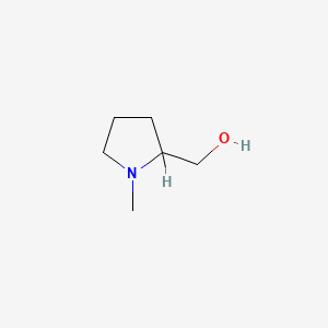 molecular formula C6H13NO B1329707 1-Methylpyrrolidine-2-methanol CAS No. 3554-65-2