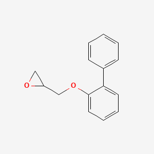 molecular formula C15H14O2 B1329708 2-Biphenylyl glycidyl ether CAS No. 7144-65-2