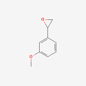 molecular formula C9H10O2 B1329709 2-(3-甲氧基苯基)环氧乙烷 CAS No. 32017-77-9