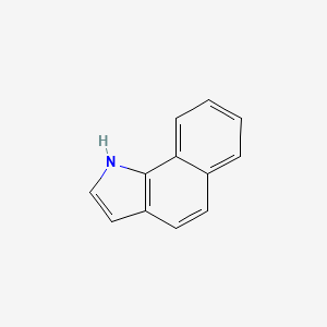 molecular formula C12H9N B1329717 1H-Benzo[g]indole CAS No. 233-34-1