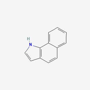 molecular formula C12H9N B1329717 1H-Benz[g]indole CAS No. 233-34-1