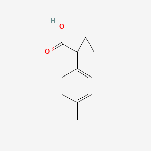molecular formula C11H12O2 B1329719 1-(p-Tolyl)cyclopropanecarboxylic acid CAS No. 83846-66-6