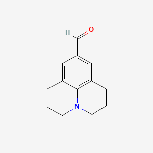 molecular formula C13H15NO B1329721 9-Julolidinecarboxaldehyde CAS No. 33985-71-6