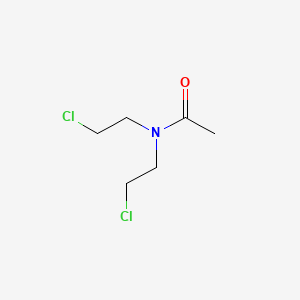 molecular formula C6H11Cl2NO B1329722 N,N-Bis(2-chloroethyl)acetamide CAS No. 19945-22-3