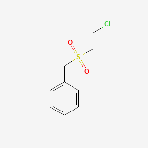 molecular formula C9H11ClO2S B1329729 Benzyl 2-chloroethyl sulfone CAS No. 66998-67-2