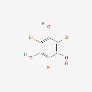 molecular formula C6H3Br3O3 B1329731 2,4,6-Tribromobenzene-1,3,5-triol CAS No. 3354-82-3
