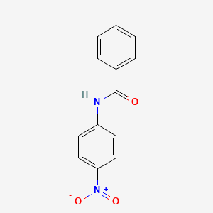 molecular formula C13H10N2O3 B1329733 4'-Nitrobenzanilide CAS No. 3393-96-2