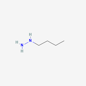 molecular formula C4H12N2 B1329735 Butylhydrazine CAS No. 3530-11-8