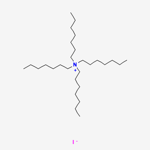 molecular formula C28H60IN B1329736 tetraheptylazanium iodide CAS No. 3535-83-9