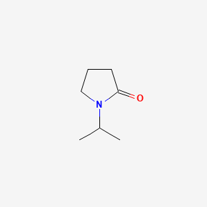 molecular formula C7H13NO B1329744 2-吡咯烷酮，1-(1-甲基乙基)- CAS No. 3772-26-7