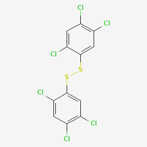 molecular formula C12H4Cl6S2 B1329746 2,4,5-Trichlorophenyl disulfide CAS No. 3808-87-5
