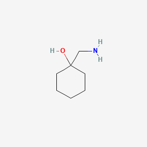 molecular formula C7H15NO B1329751 1-(Aminomethyl)cyclohexanol CAS No. 4000-72-0