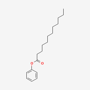 molecular formula C18H28O2 B1329757 Phenyl laurate CAS No. 4228-00-6