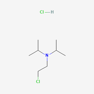molecular formula C8H19Cl2N B1329759 2-(Diisopropylamino)ethyl chloride hydrochloride CAS No. 4261-68-1