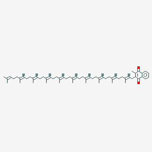 molecular formula C61H88O2 B132976 Menaquinone 10 CAS No. 523-40-0