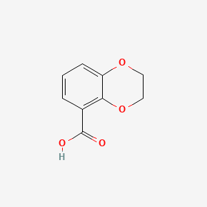 molecular formula C9H8O4 B1329764 2,3-Dihydro-1,4-benzodioxine-5-carboxylic acid CAS No. 4442-53-9