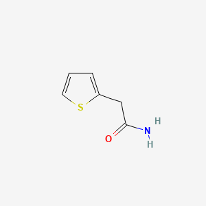 molecular formula C6H7NOS B1329765 Thiophene-2-acetamide CAS No. 4461-29-4