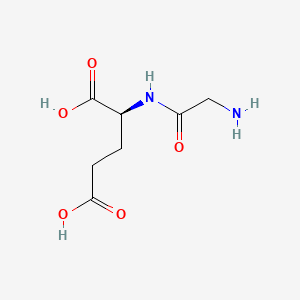molecular formula C7H12N2O5 B1329766 Glycyl-L-glutamic acid CAS No. 7412-78-4