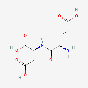 molecular formula C9H14N2O7 B1329767 α-谷氨酰天冬氨酸 CAS No. 3918-84-1