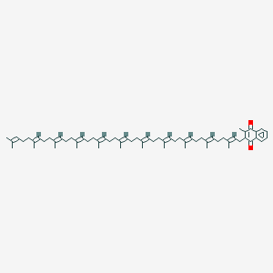 molecular formula C66H96O2 B132977 Menaquinone 11 CAS No. 19228-10-5