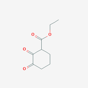 molecular formula C9H12O4 B13297702 Ethyl 2,3-dioxocyclohexane-1-carboxylate 