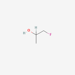 molecular formula C3H7FO B1329784 1-Fluoropropan-2-ol CAS No. 430-50-2