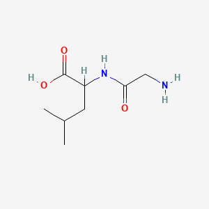 molecular formula C8H16N2O3 B1329786 Glycylleucine CAS No. 688-14-2