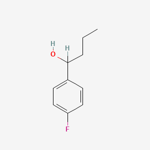 molecular formula C10H13FO B1329787 1-(4-Fluorophenyl)butan-1-ol CAS No. 704-83-6