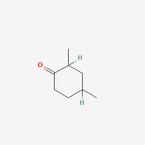 molecular formula C8H14O B1329789 2,4-Dimethylcyclohexanone CAS No. 823-55-2
