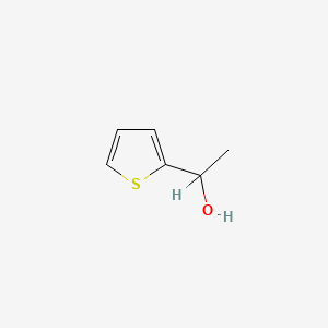 molecular formula C6H8OS B1329791 1-(Thiophen-2-yl)ethanol CAS No. 2309-47-9