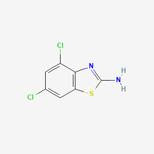 molecular formula C7H4Cl2N2S B1329793 2-Amino-4,6-dichlorobenzothiazole CAS No. 61792-25-4