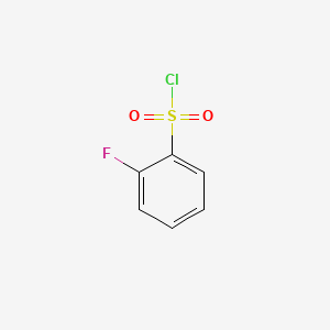 molecular formula C6H4ClFO2S B1329800 2-Fluorobenzenesulfonyl chloride CAS No. 2905-21-7