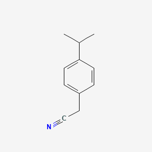 molecular formula C11H13N B1329806 4-异丙基苯乙腈 CAS No. 4395-87-3